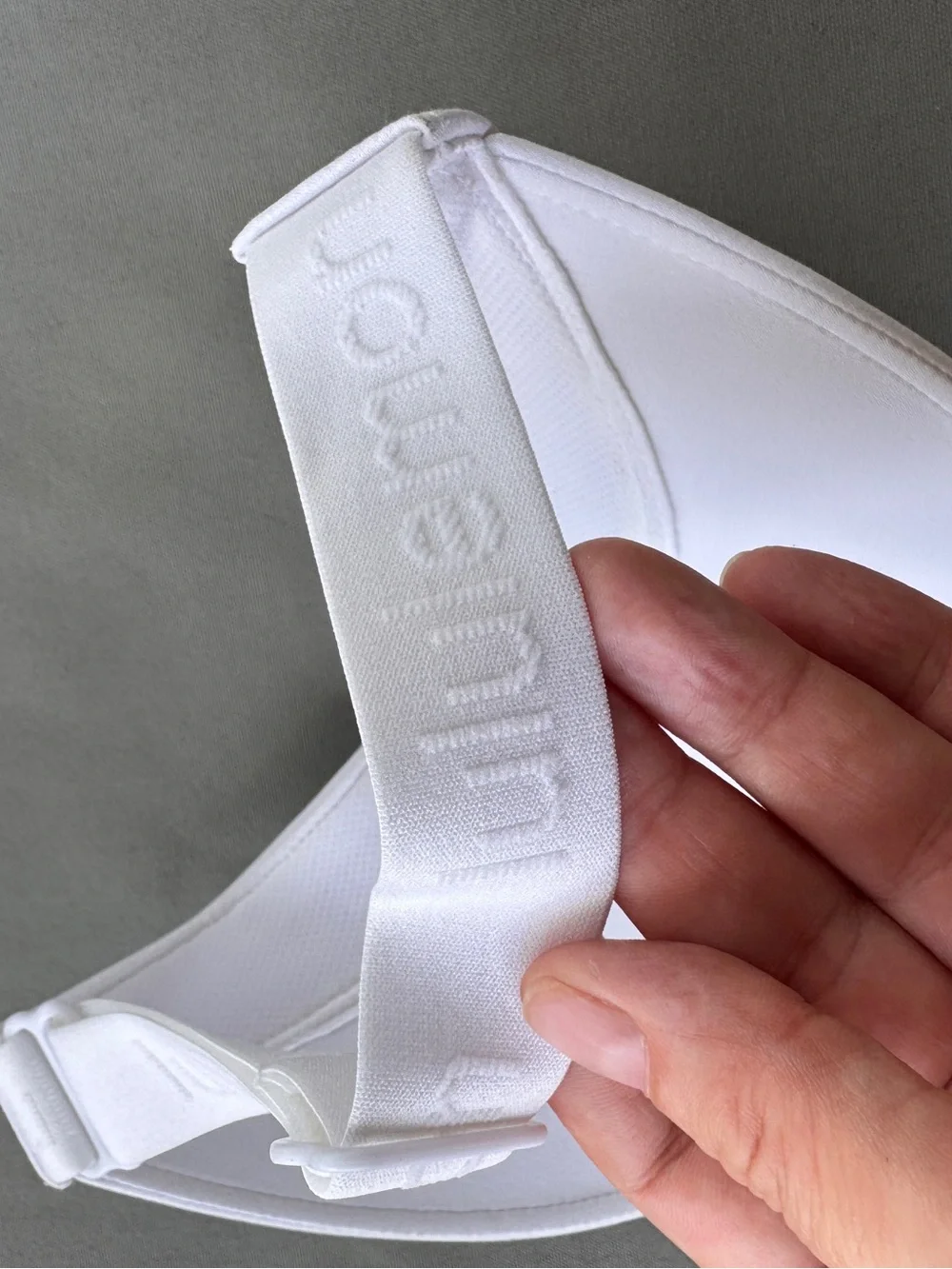 Lululemon Fast Paced Wide Band Running Visor